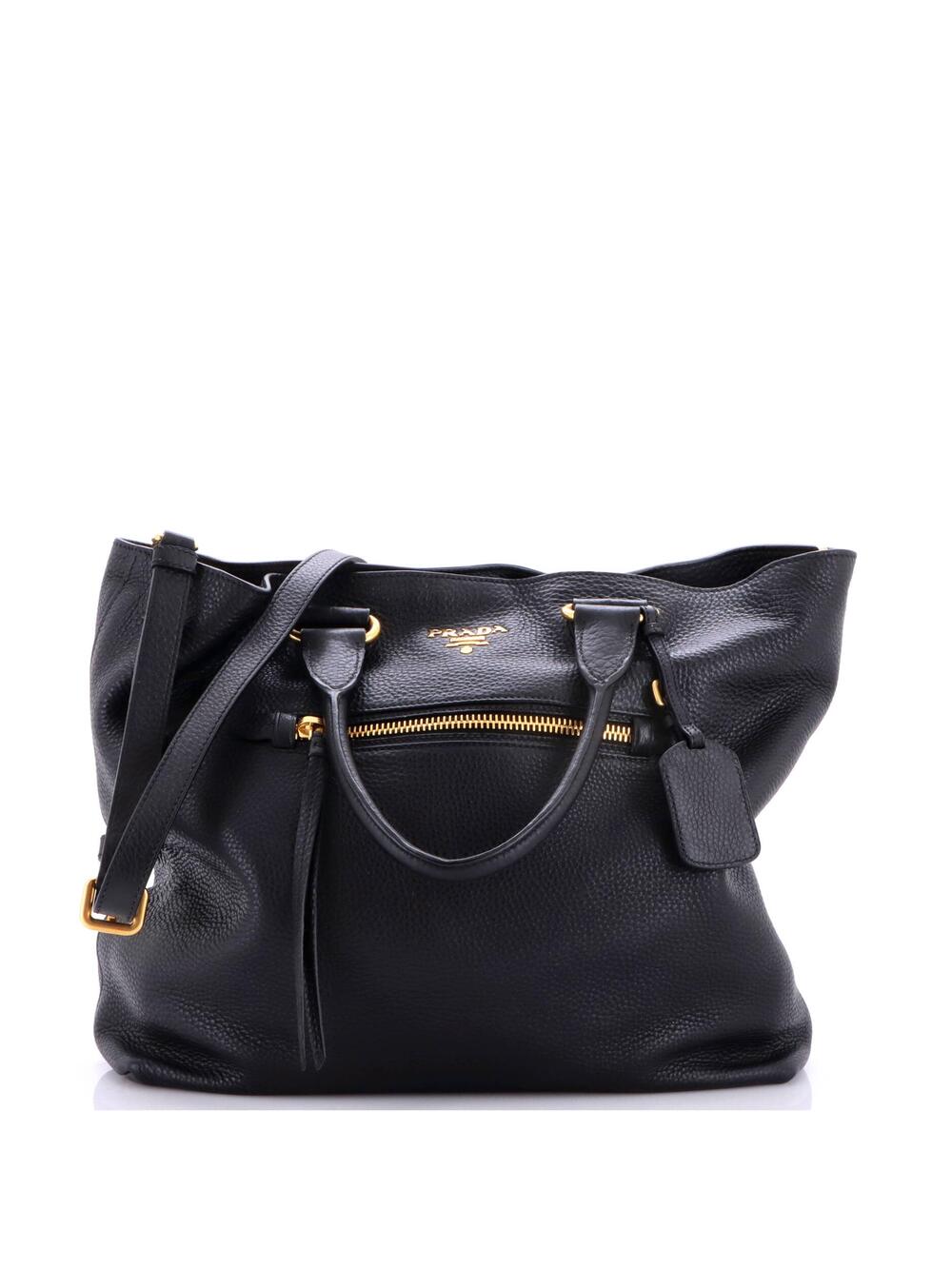 Prada Front Pocket Convertible Tote #352040P14B
